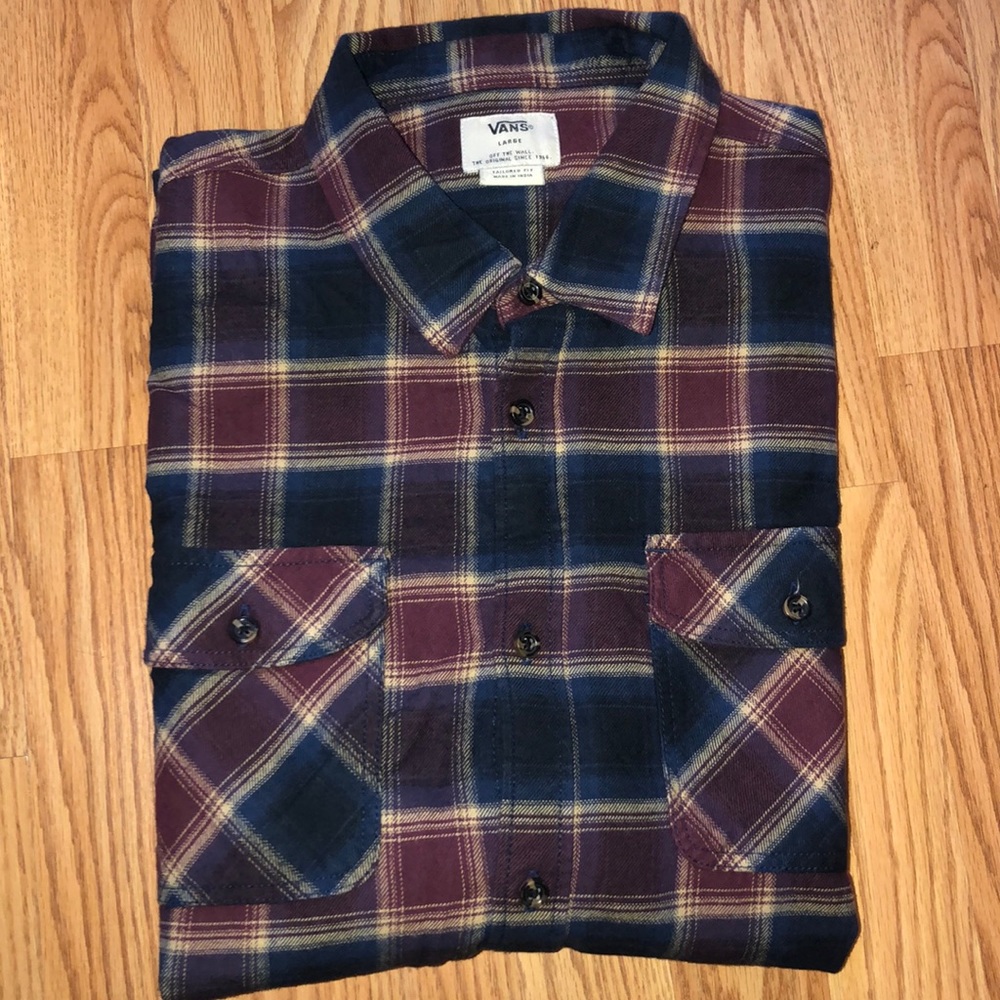 Vans plaid flannel